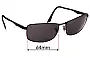 Sunglass Fix Ersatzgläser für Ray-Ban RB3498 - 64mm Wide 