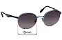 Sunglass Fix Replacement Lenses for Ray-Ban RB3537 - 51mm Wide 