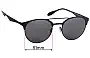 Sunglass Fix Replacement Lenses for Ray-Ban RB3545 - 51mm Wide 