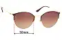 Sunglass Fix Replacement Lenses for Ray-Ban RB3578 - 50mm Wide 
