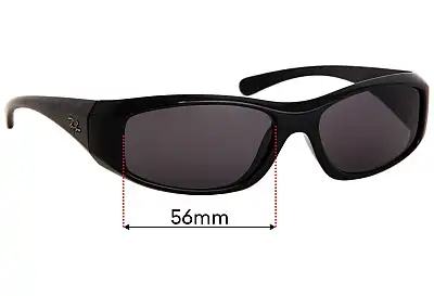 Ray-Ban RB4103 Replacement Lenses 56mm wide 