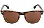 Ray Ban Clubmaster RB4175 Replacement Lenses Front View 