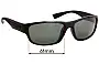 Sunglass Fix Ersatzgläser für Ray-Ban RB4196 - 61mm Wide 