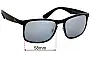 Sunglass Fix Verres de Remplacement pour Ray-Ban RB4264 - 58mm Wide 