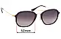 Sunglass Fix Replacement Lenses for Ray-Ban RB4273 - 52mm Wide 