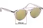 Sunglass Fix Ersatzgläser für Ray-Ban RB4279 - 51mm Wide 