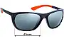 Sunglass Fix Ersatzgläser für Ray-Ban RB4307 - 61mm Wide 