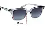 Sunglass Fix Replacement Lenses for Ray-Ban RB4323 - 51mm Wide 