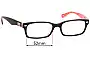Sunglass Fix Replacement Lenses for Ray-Ban RB5206 - 52mm Wide 