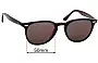 Sunglass Fix Lentes de Repuesto para Ray-Ban RB7159 - 50mm Wide 