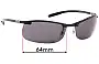 Sunglass Fix Replacement Lenses for Ray-Ban RB8305 Tech - 64mm Wide 