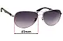 Sunglass Fix Replacement Lenses for Ray-Ban RB8313 Tech - 61mm Wide 