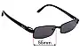 Sunglass Fix Ersatzgläser für Ray-Ban RB8726-D - 55mm Wide 