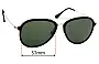 Sunglass Fix Lentes de Repuesto para Ray-Ban RB4298 - 57mm Wide 