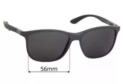Ray-Ban RB4330-CH Ersatzlinsen 56mm wide 