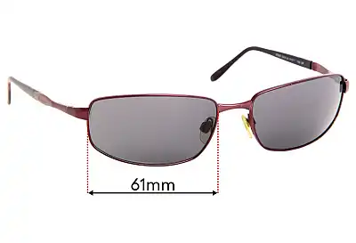 Revo 3050 Lentes de Repuesto 61mm wide 