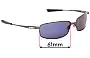 Sunglass Fix Ersatzgläser für Revo RE8002 Efflux - 61mm Wide 