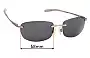 Sunglass Fix Replacement Lenses for Revo RE1032S Outlanders - 58mm Wide 