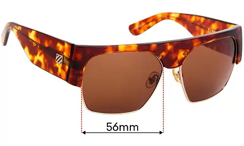 Sunglass Fix Replacement Lenses for Sabre Dr. Paranoid - 56mm Wide Sabre Dr. Paranoid Replacement Lenses 56mm wide
