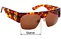 Sunglass Fix Replacement Lenses for Sabre Dr. Paranoid - 56mm Wide 
