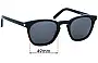 Sunglass Fix Replacement Lenses for Saint Laurent  SL 28 - 49mm Wide 