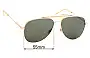 Sunglass Fix Replacement Lenses for Saint Laurent  SL 85 - 55mm Wide 