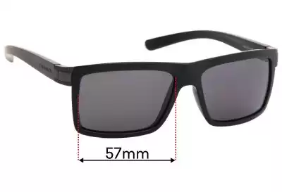 Serengeti Brera Replacement Lenses 57mm wide 