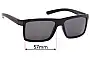 Sunglass Fix Replacement Lenses for Serengeti Brera - 57mm Wide 