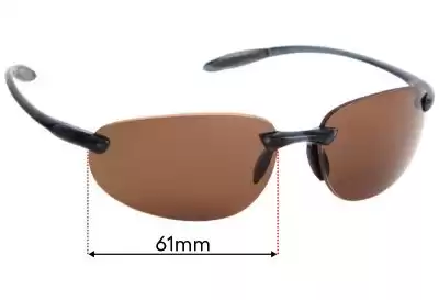 Serengeti Celcio Replacement Lenses 61mm wide 