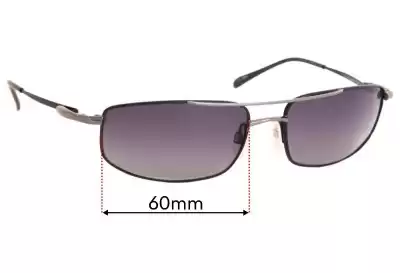 Serengeti Lamone Replacement Lenses 60mm wide 