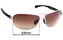 Sunglass Fix Replacement Lenses for Serengeti Norcia - 62mm Wide 