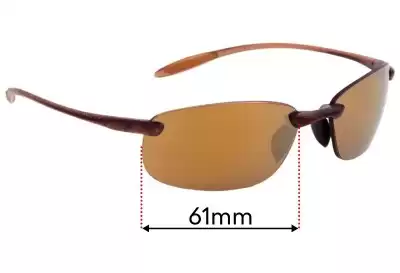 Serengeti Nuvola Replacement Lenses 61mm wide 