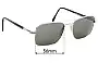 Sunglass Fix Replacement Lenses for Sferoflex 2263 - 56mm Wide 