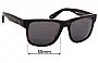 Sunglass Fix Ersatzgläser für Shady Rays SE:17 - 55mm Wide 