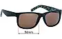Sunglass Fix Replacement Lenses for Sin Riot - 56mm Wide 