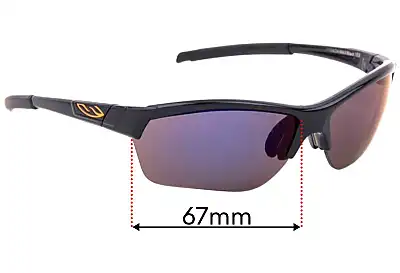 Smith Approach Max Replacement Lenses 67mm wide 