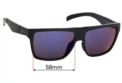 Smith Edgewood Replacement Lenses 58mm wide 
