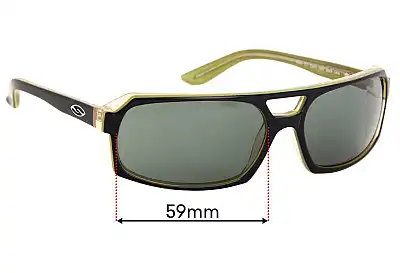 Smith Hemi Replacement Lenses 59mm wide 