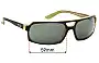 Sunglass Fix Replacement Lenses for Smith Hemi - 59mm Wide 