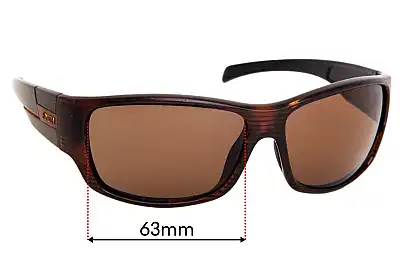 Smith Unknown Model Replacement Lenses 63mm wide 