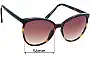 Sunglass Fix Replacement Lenses for Specsavers Salcombe Sun Rx - 56mm Wide 