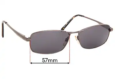 Specsavers Sun Rx 114 Replacement Lenses 57mm wide 