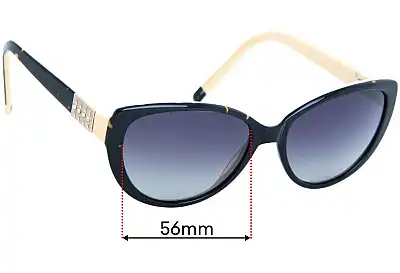 Specsavers Sun Rx 118 Replacement Lenses 56mm wide 