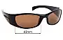 Sunglass Fix Lentes de Repuesto para Spotters Artic - 62mm Wide 