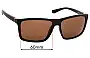 Sunglass Fix Replacement Lenses for Spotters Grayson - 60mm Wide 