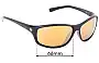 Sunglass Fix Replacement Lenses for Spotters Jett - 66mm Wide 
