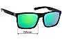 Sunglass Fix Replacement Lenses for Spotters Riot - 59mm Wide 