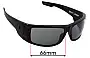 Sunglass Fix Replacement Lenses for Spy Optic Konvoy - 66mm Wide 