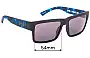 Sunglass Fix Replacement Lenses for Spy Optic Montana - 54mm Wide 