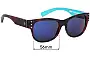 Sunglass Fix Replacement Lenses for Spy Optic Borough - 56mm Wide 